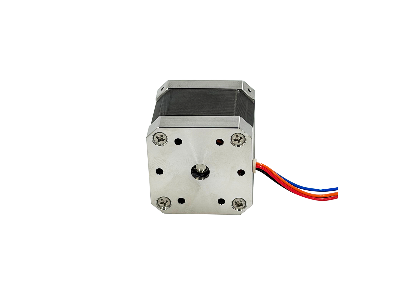 SP vacuum five-phase stepper motor rear view